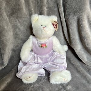TY Amethyst the Cat  The Attic Treasures Collection 12" Plush 1993